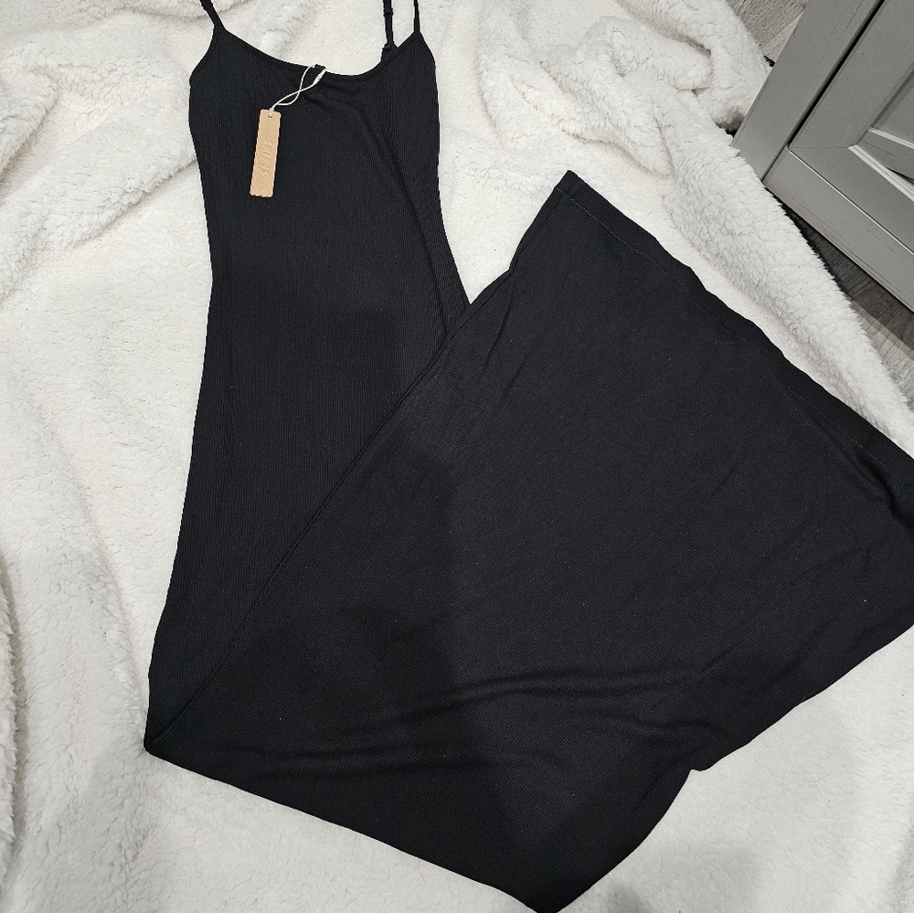 Skims Soft lounge long slip dress